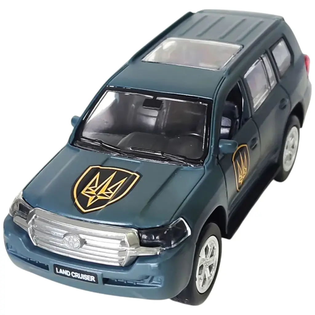 Автомодель TechnoDrive KM6010 серія Шеврони Героїв Toyota Land Cruiser Рубіж - фото 6