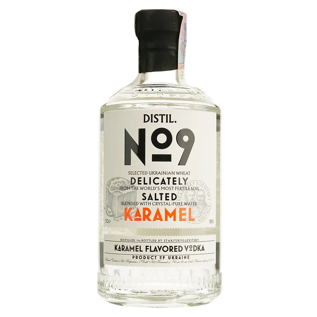 Горілка Distil.№9 Salted Karamel 38% 0.5 л - фото 2