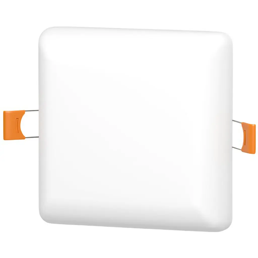 LED світильник Videx безрамковий квадратний 9W 4000K 220V (VLE-DLFS-094)