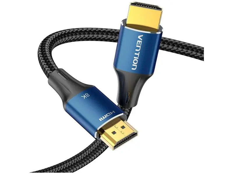 Кабель Vention HDMI to HDMI V2.1 1.5m Blue (ALGLG) - фото 2