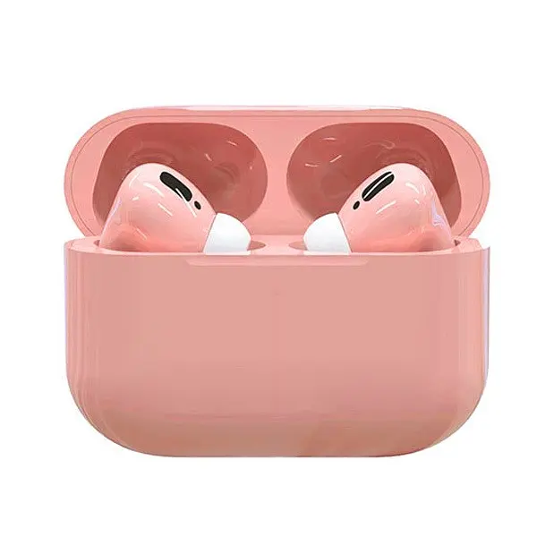Наушники беспроводные вакуумные TWS Pods Pro 3 Pink (16117) - фото 4