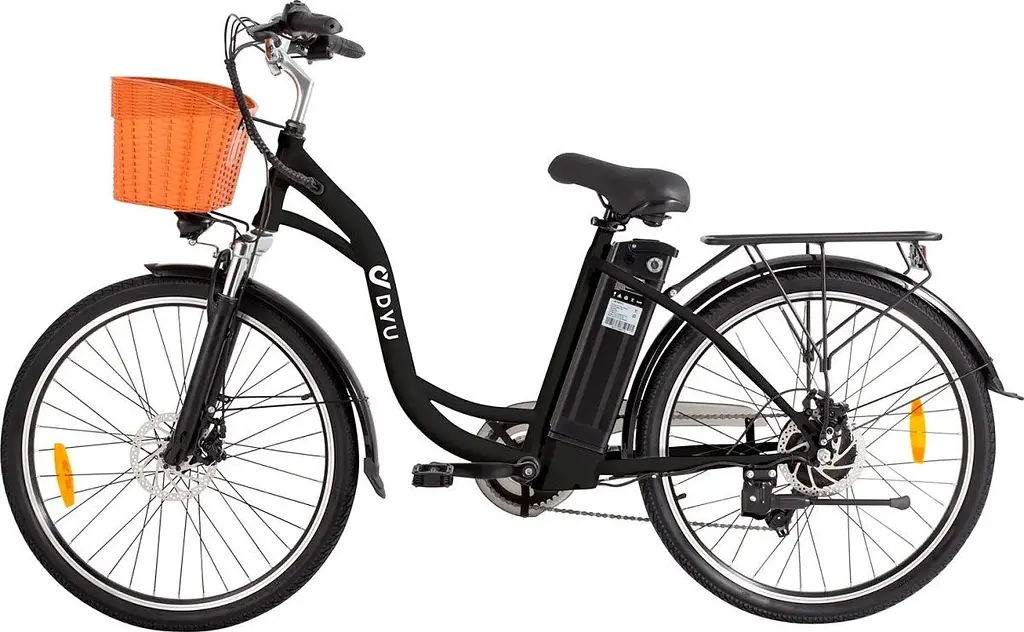 Электровелосипед DYU C6 Black [86474] - фото 5