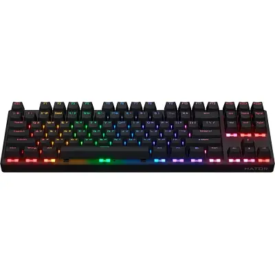 Клавіатура Hator Icefall Mecha TKL Rainbow Wireless/USB Black (HTK287UA) - фото 10