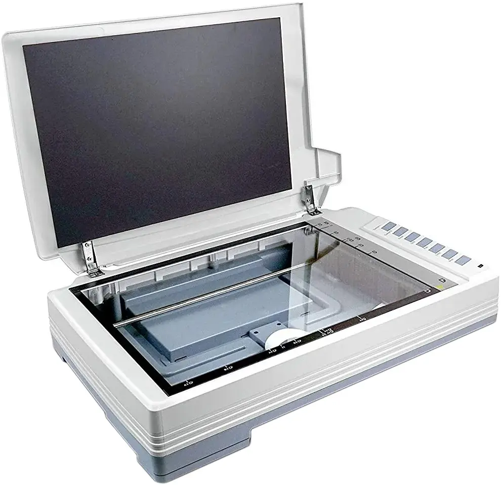 Сканер А3 Plustek OpticPro A320E (800x800dpi 48bit 7,7стор/хв планшетний сірий) - фото 5