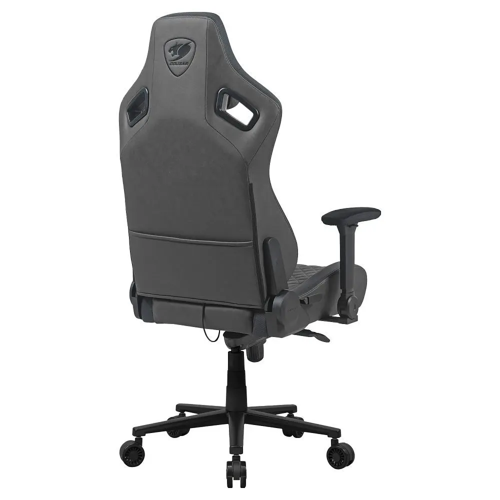 Крісло для геймерів Cougar Defensor S Jet Gray F (DEFENSOR S Jet Gray F) - фото 4