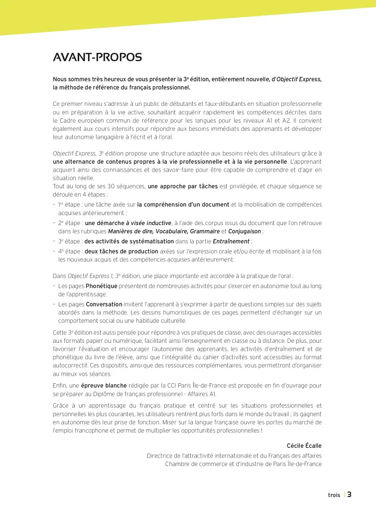 Objectif Express 1 - Livre de l'élève (A1-A2) - фото 2
