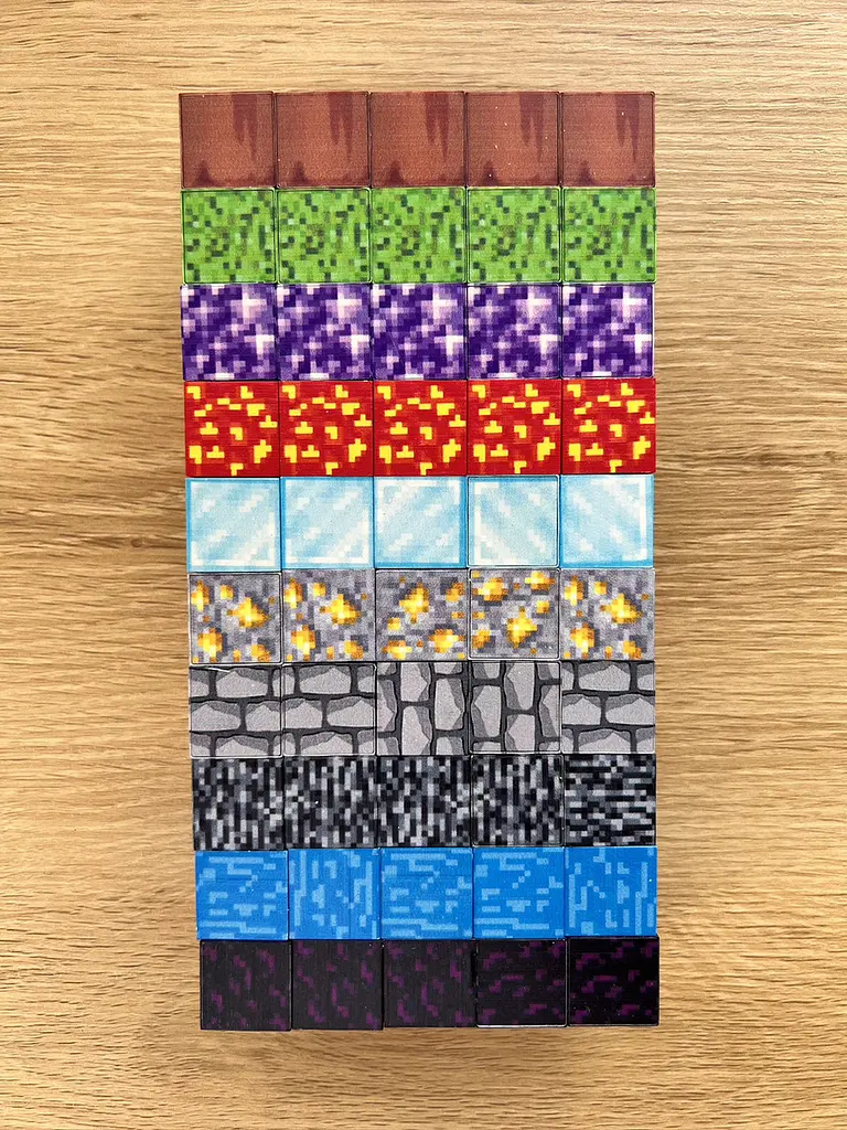 Магнітний конструктор Minecraft 100 деталей, дитячий набір магнітні кубики STEM - фото 3