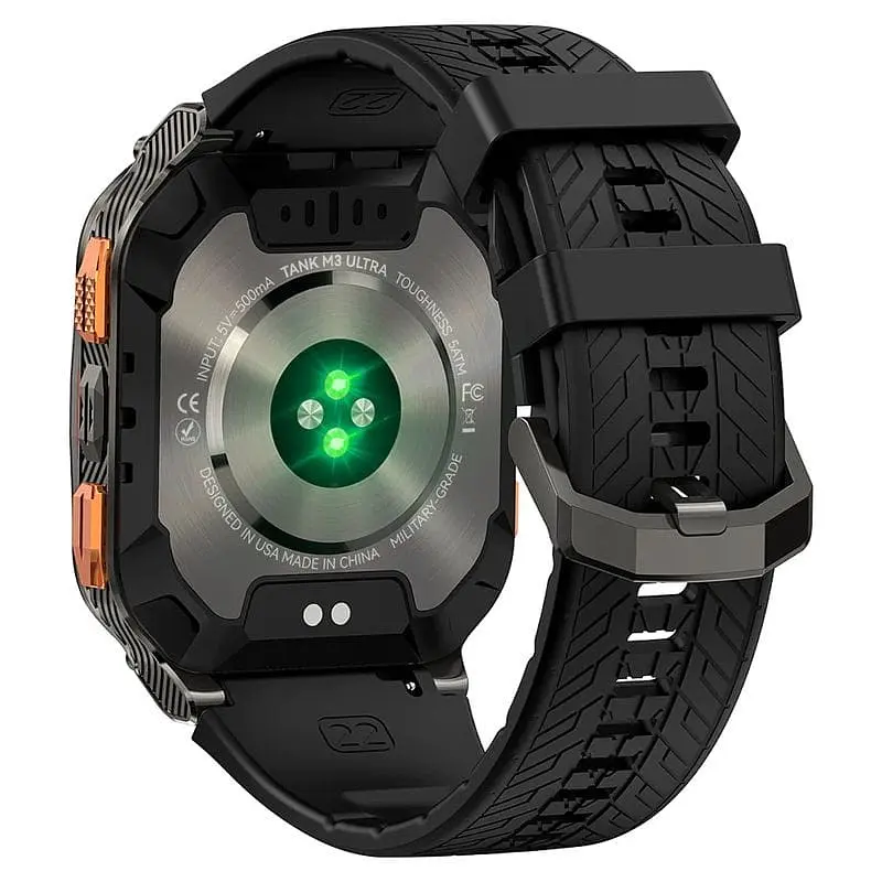 Смарт-часы Kospet Tank M3 Ultra наручные black (16427) - фото 4