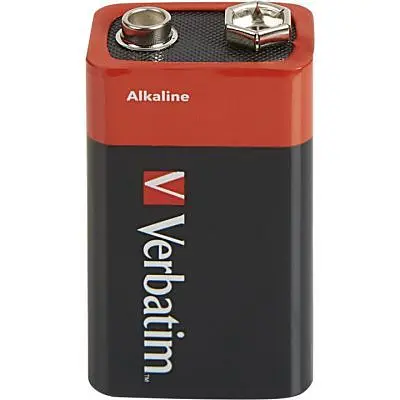Батарейка Verbatim Крона Alcaline 9V х 1 (49924) - фото 2