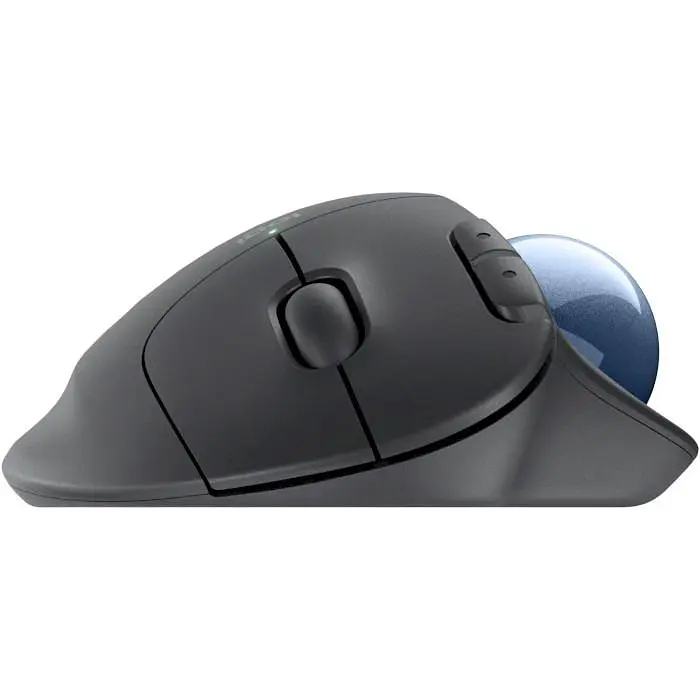 Миша бездротова Logitech Ergo M575S Graphite + Blue Ball (910-007029) - фото 5