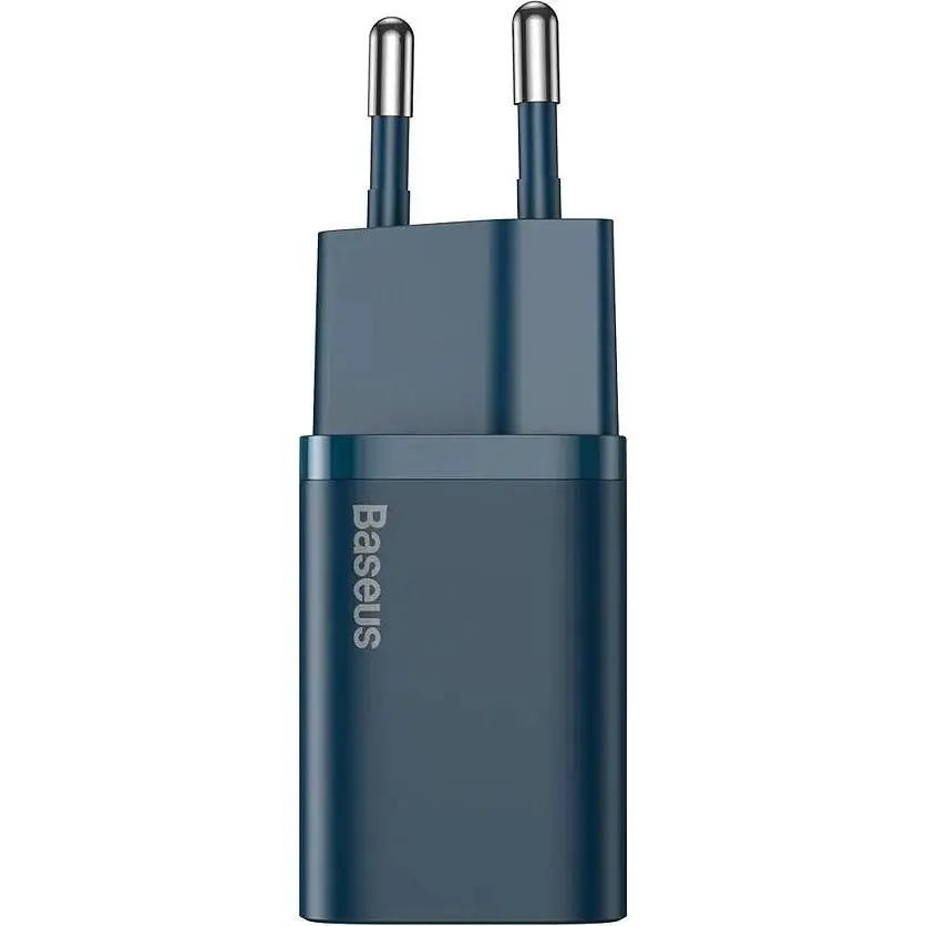 Зарядное устройство Baseus Super Si Quick Charger 1C 20W EU blue (CCSUP-B03) - фото 2