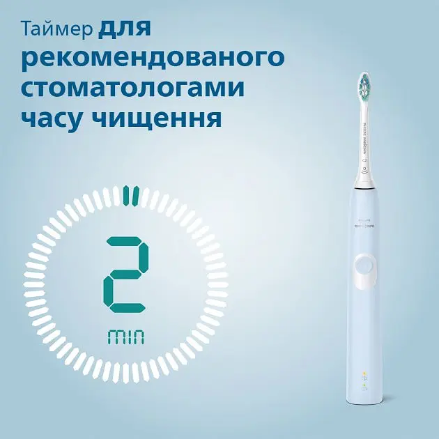Електрична зубна щітка Philips HX6803/04 (3930525) - фото 5