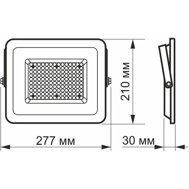 Світлодіодний прожектор Videx F2e 100W 5000K (VL-F2E-1005W) [144852] - фото 4