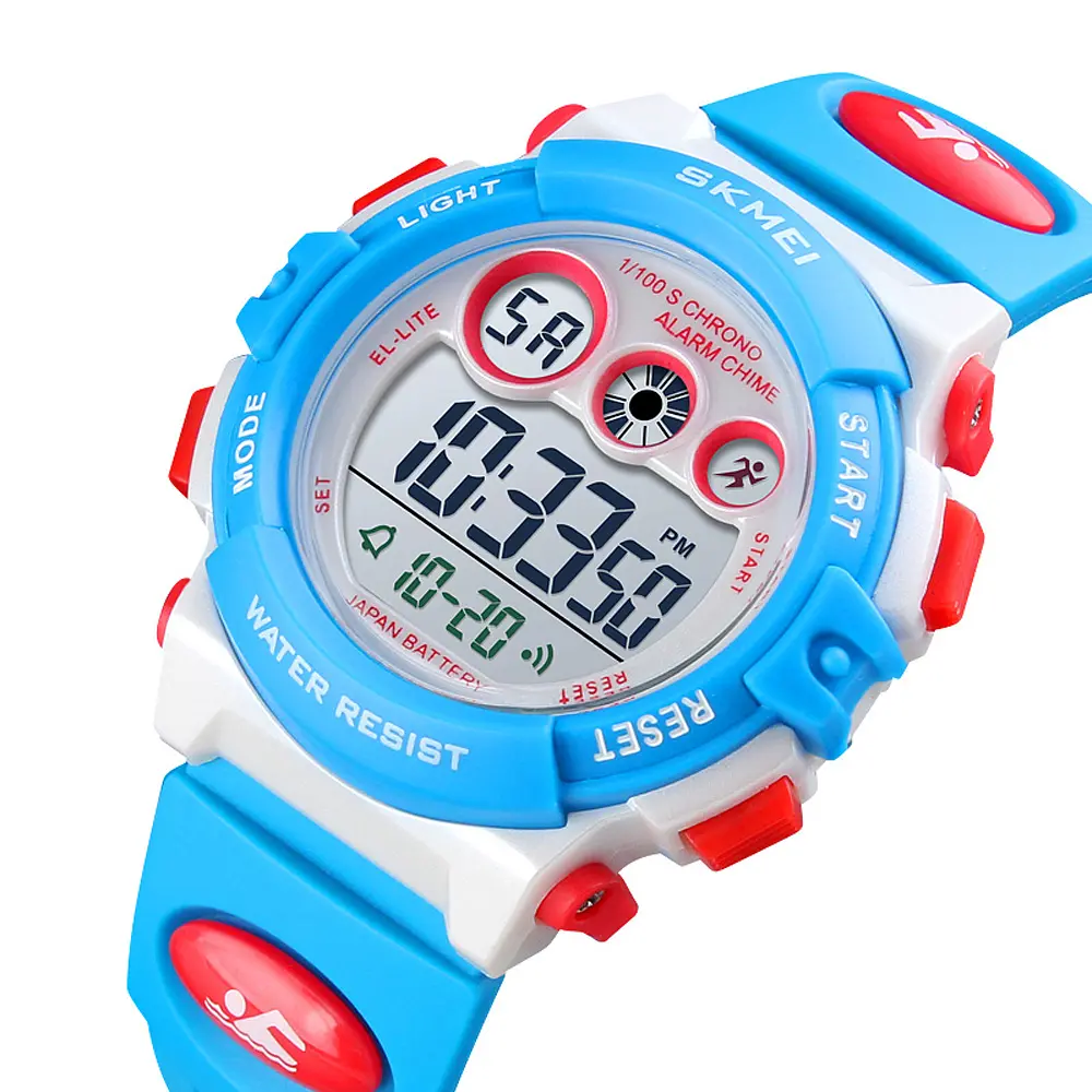Наручний годинник дитячий 1451WTBU White-Black Skmei acs0030738 - фото 3