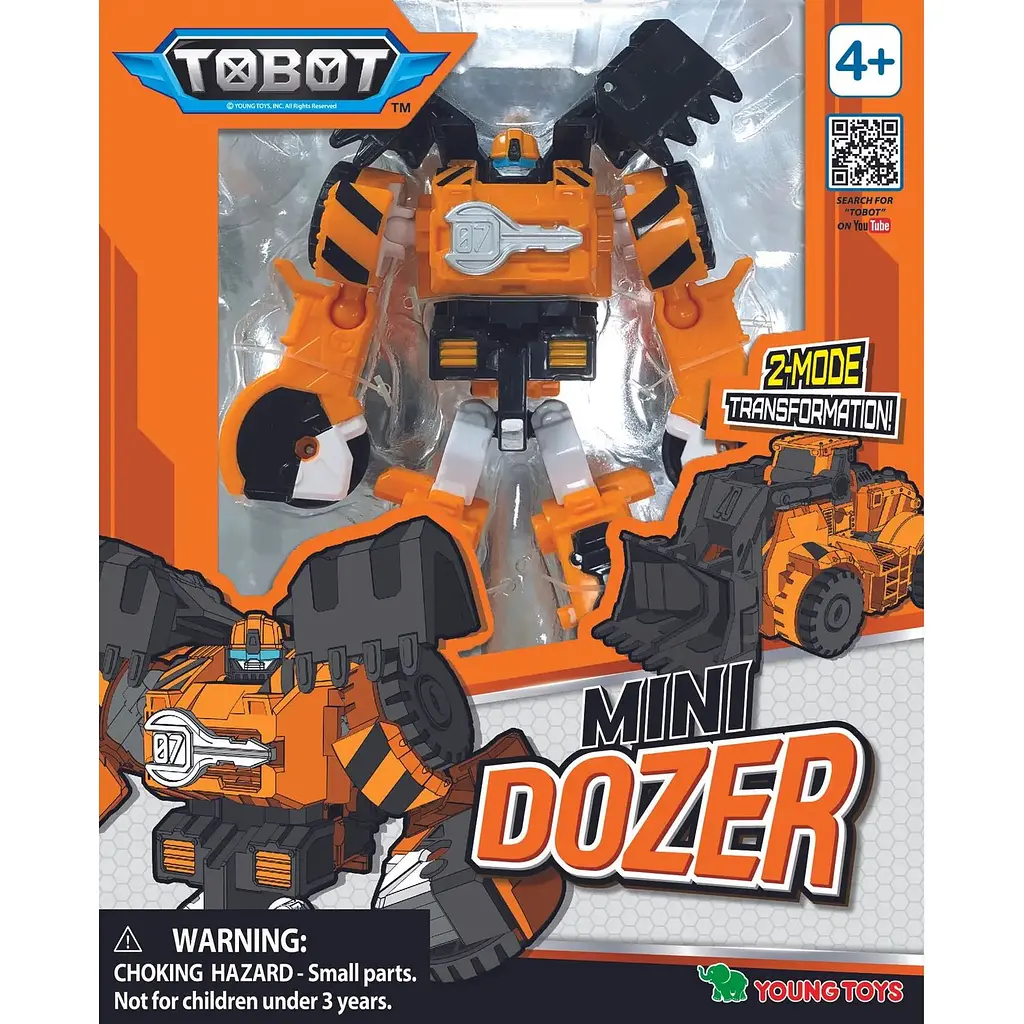 Іграшка-трансформер Tobot Детективи Галактики С3 міні Дозер (301146) - фото 4