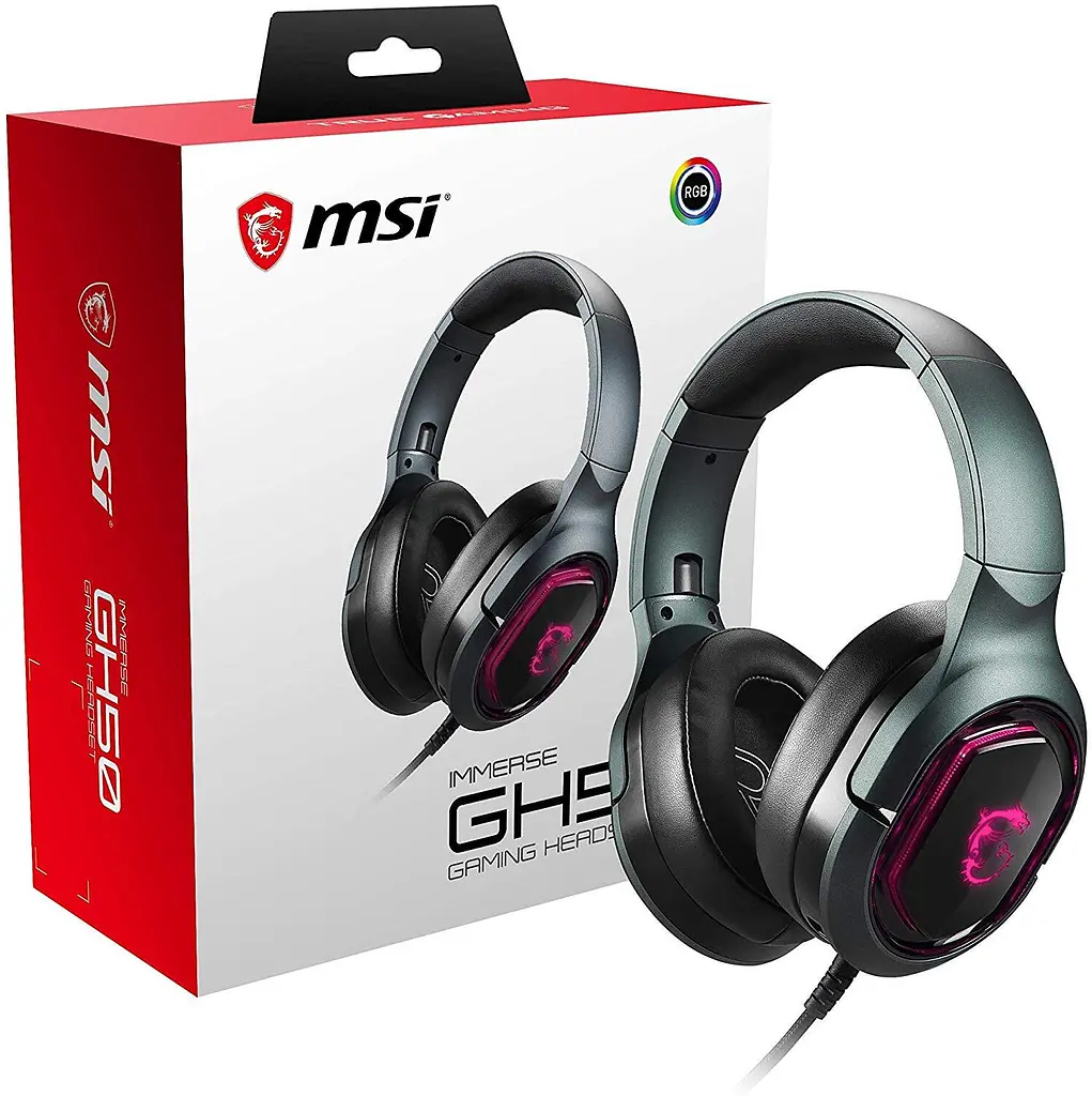 Ігрові навушники MSI Immerse GH50 Gaming [S37-0400020-SV1] [76743] - фото 10