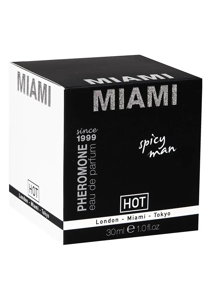 Туалетна вода чоловіча з феромонами Hot Miami Spicy Man 30 мл - фото 2