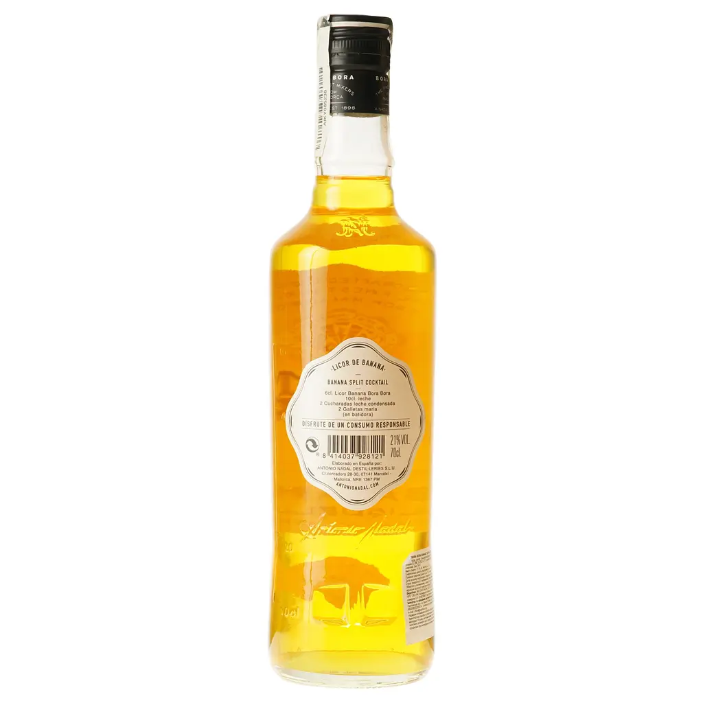Лікер Bora Bora Banana 21% 0.7 л - фото 2