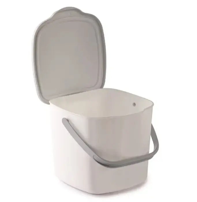 Контейнер для сміття підвісний Snips Kitchen Compost Bin з кришкою та ручкою 3 л білий (8001136907166) - фото 3