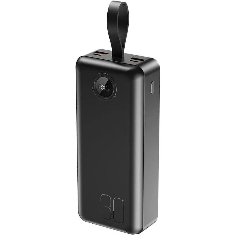 Зовнішній акумулятор XO PR240 30000mAh 22.5W Black [120550] - фото 2