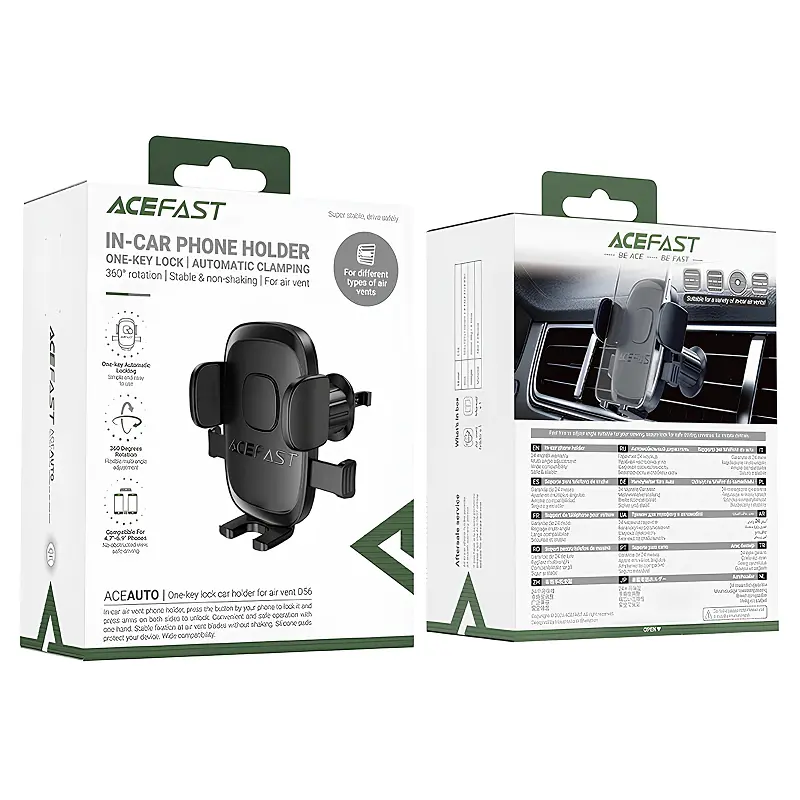 Автодержатель Acefast D56 Black - фото 2