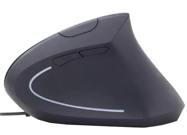 Миша Gembird MUS-ERGO-01 USB Black (MUS-ERGO-01) - фото 3