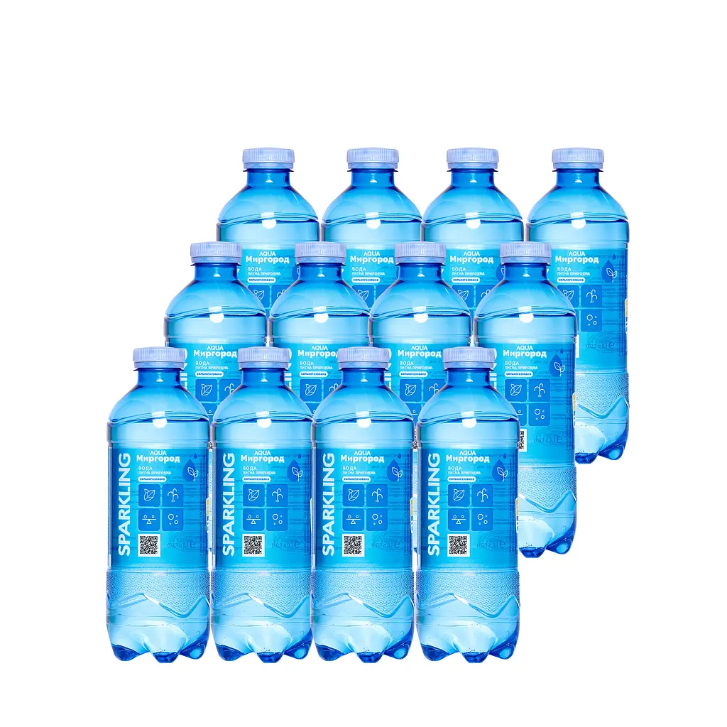Вода питна Aqua Миргород Sparkling природна сильногазована 0.33 л - фото 2
