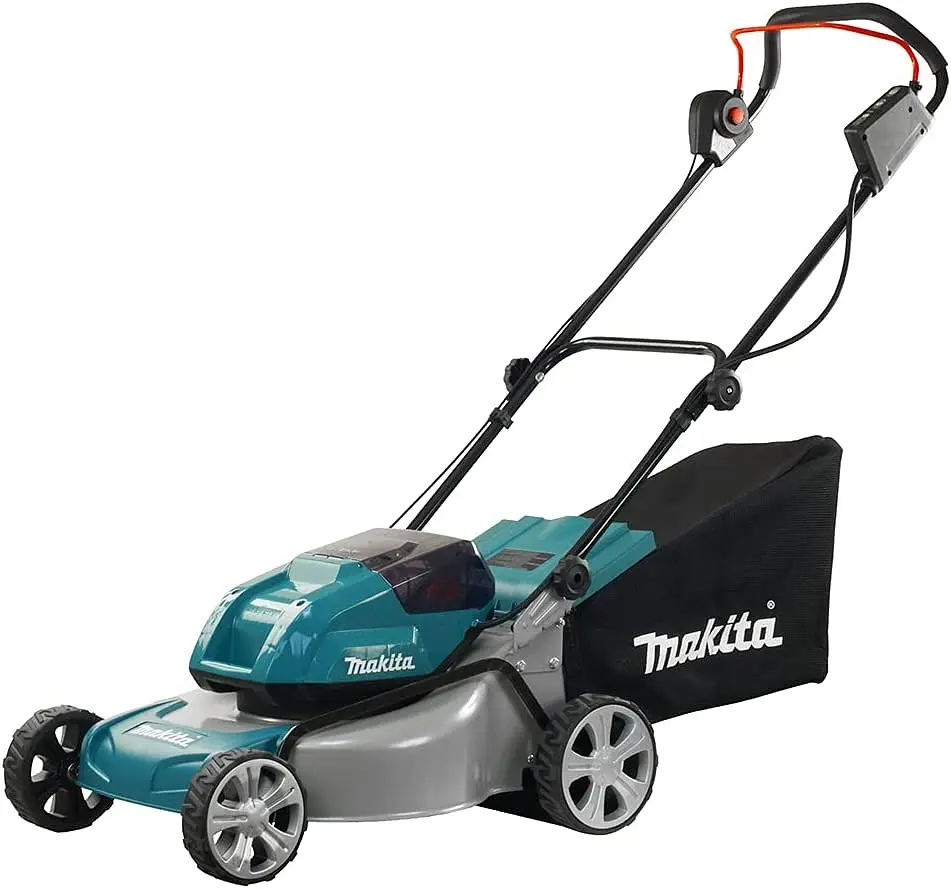 Газонокосарка акумуляторна Makita DLM460 BEO1 (46 см, 20-75 мм, 60 л, BL, LXT) - фото 5
