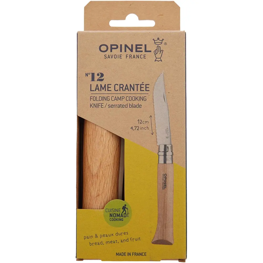 Нож Opinel №12 VRI Inox Serrated - фото 6