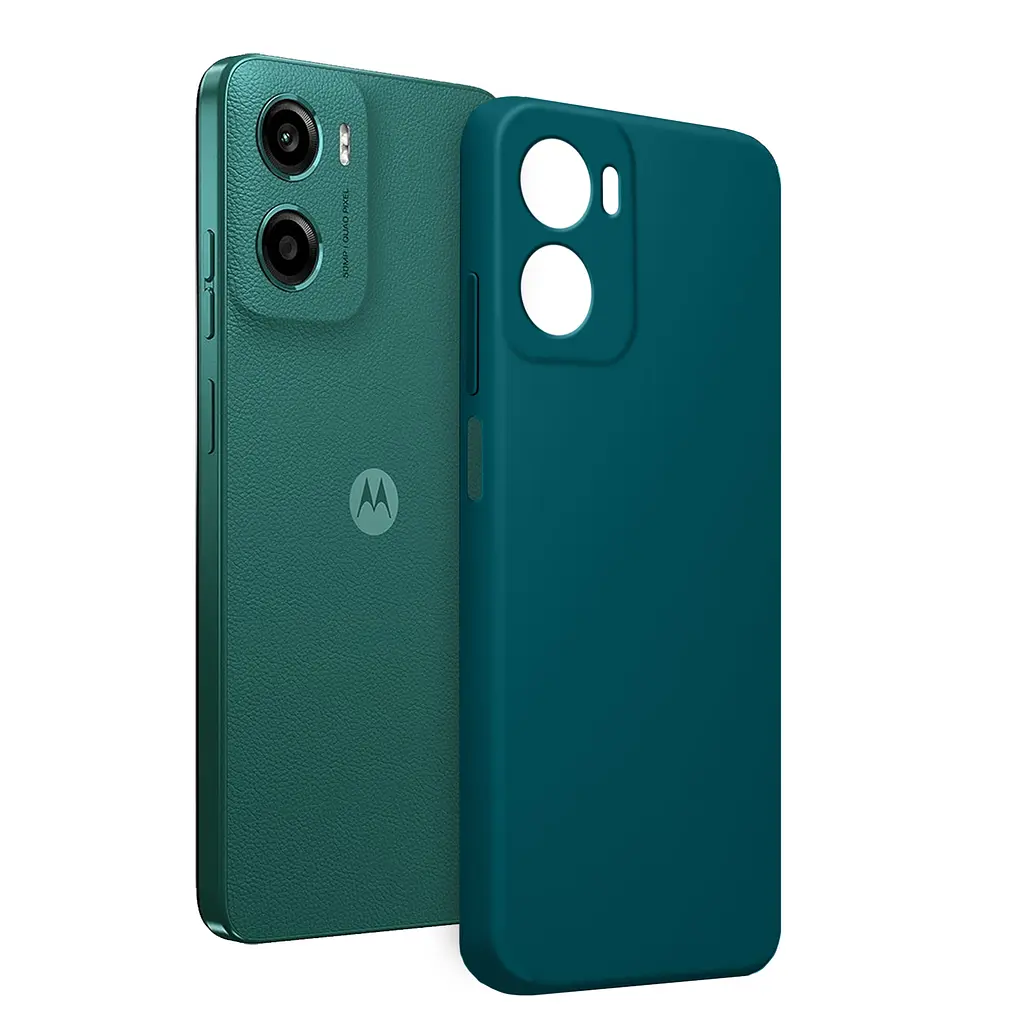 Чохол MAKE Motorola G05/E15 Silicone Forest Green - фото 3