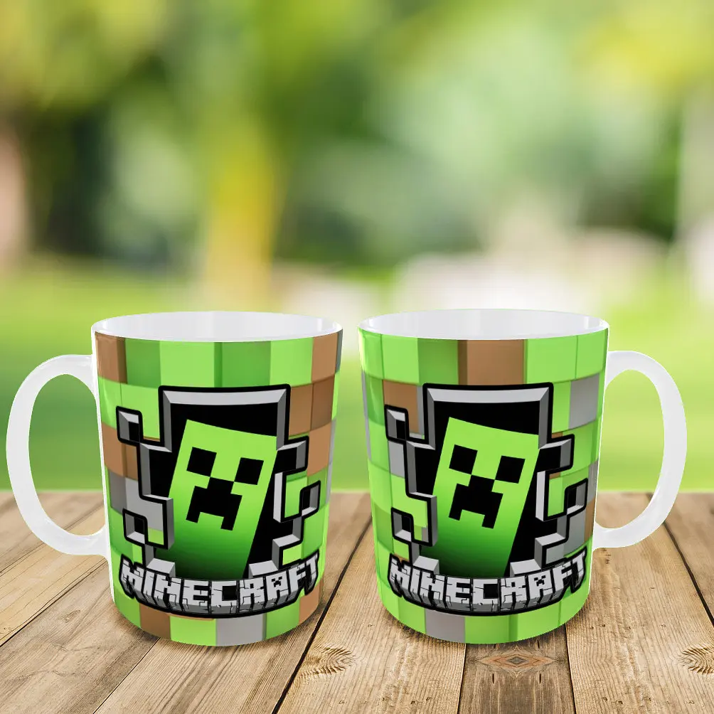 Набір дитячий Майнкрафт «Minecraft» рюкзак 36х27см сумка-бананка, кружка з принтом для хлопчика (01657) - фото 9