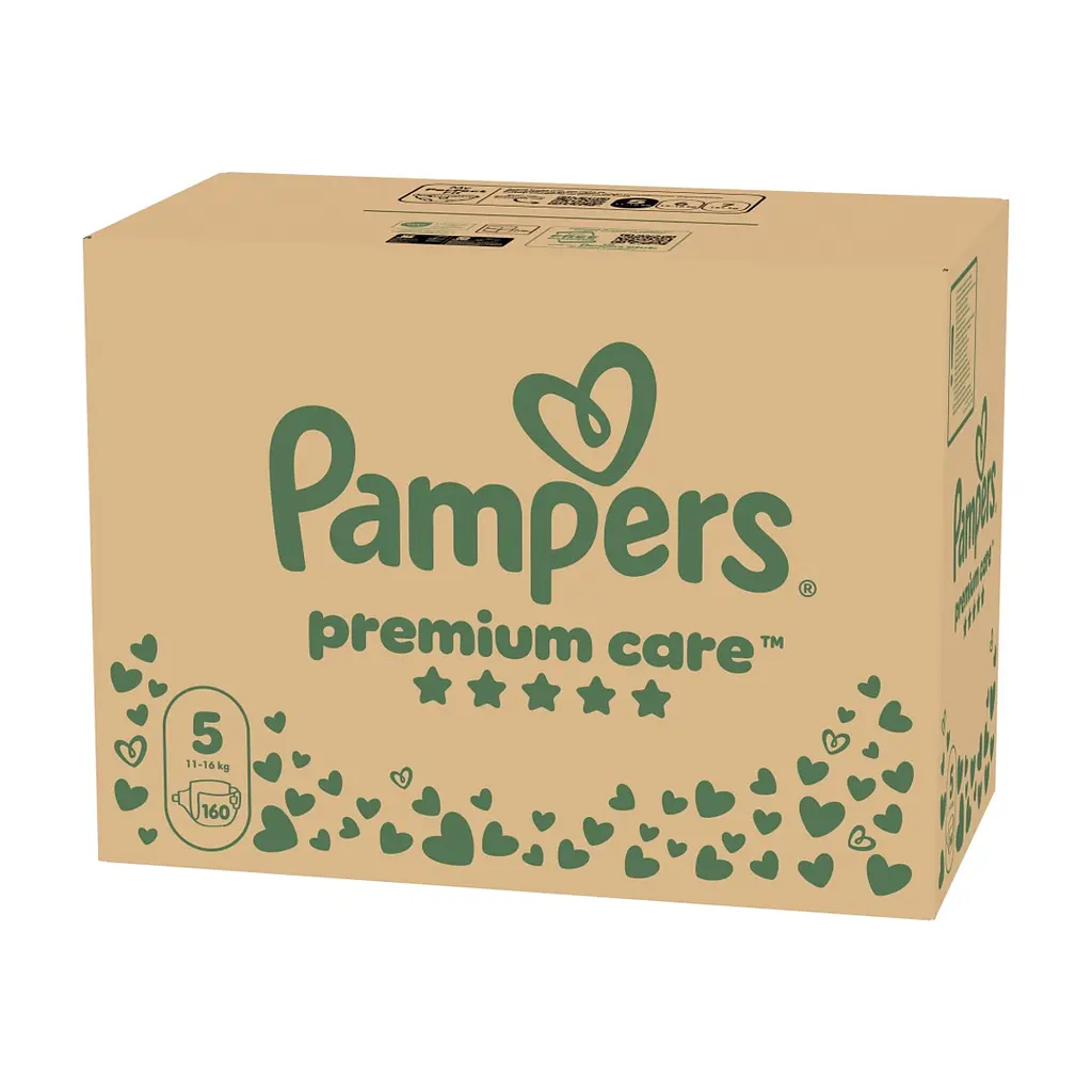 Підгузки Pampers Premium Care Розмір 5 (11-16 кг) 160 шт (8006530223799) - фото 3
