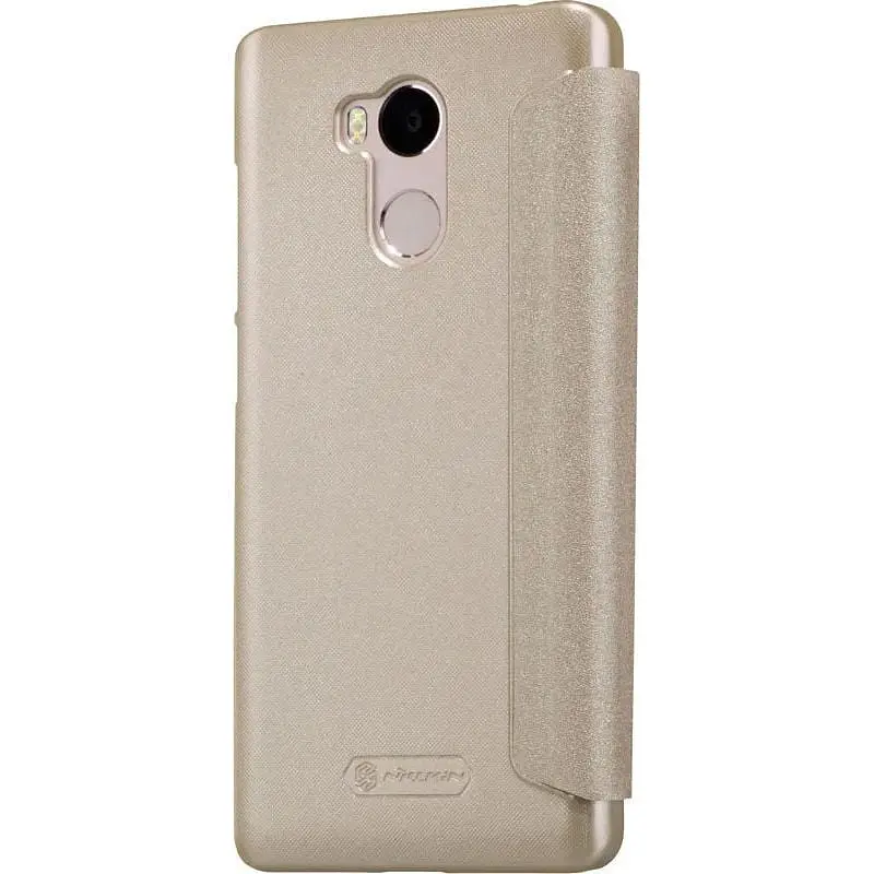 Чохол-книжка Nillkin Sparkle case Xiaomi Redmi 4 Prime Gold - фото 6