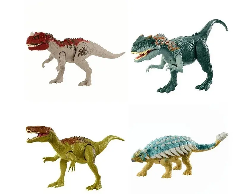 Фігурка динозавра Jurassic World Парк Юрського періоду Гучна атака, в асортименті (HDX17) - фото 2