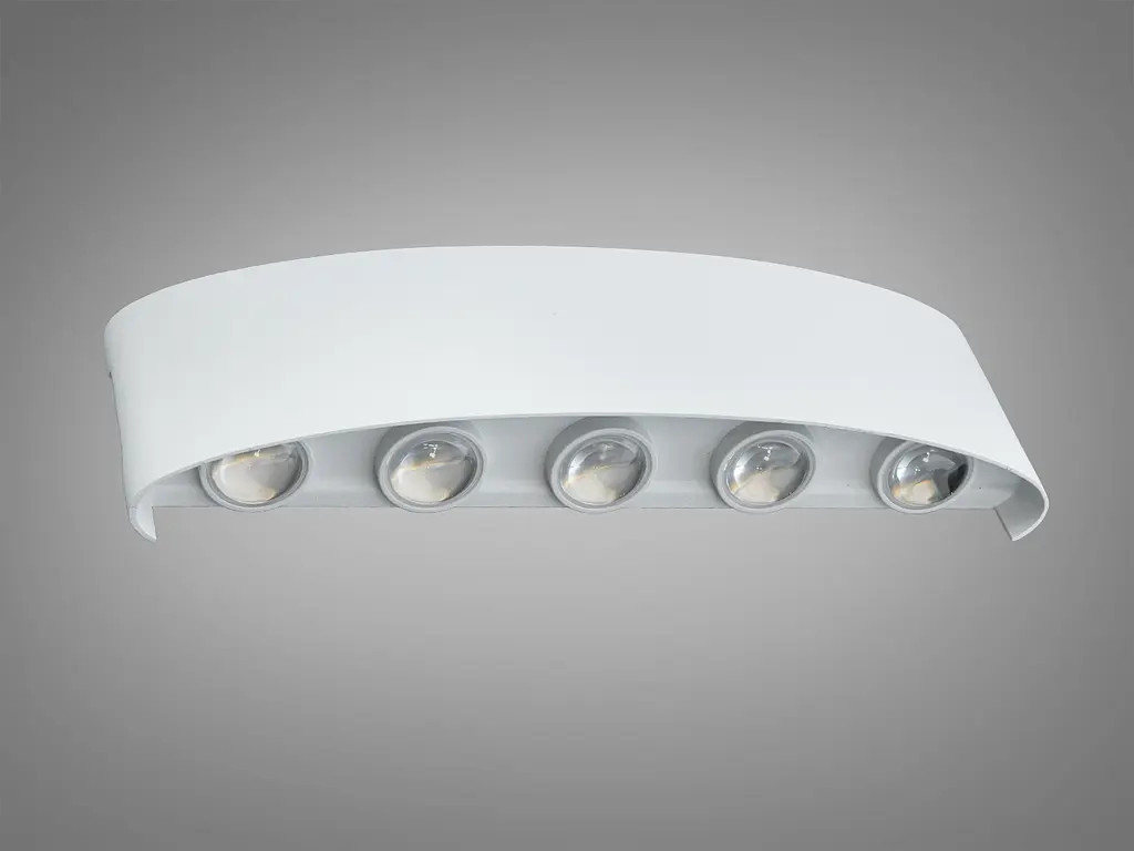 Фасадный LED светильник белый 4 луча 4 Вт - фото 3