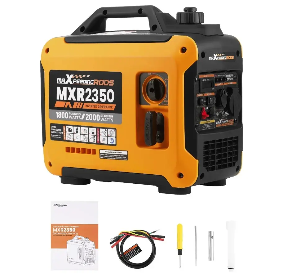 Генератор інверторний MaXpeedingRods 2.0 кВт, ручний стартер MXR2350 - фото 4