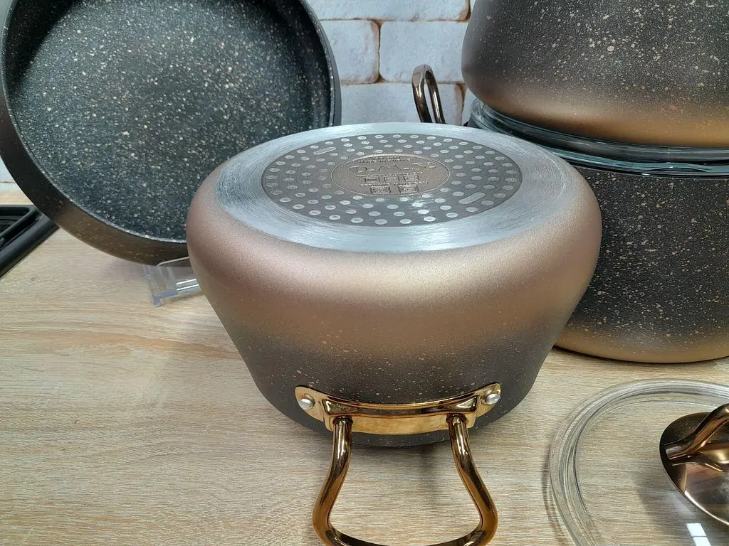 Набір посуду O.M.S. Collection 3041-IND-Bronze 7 предметів - фото 7