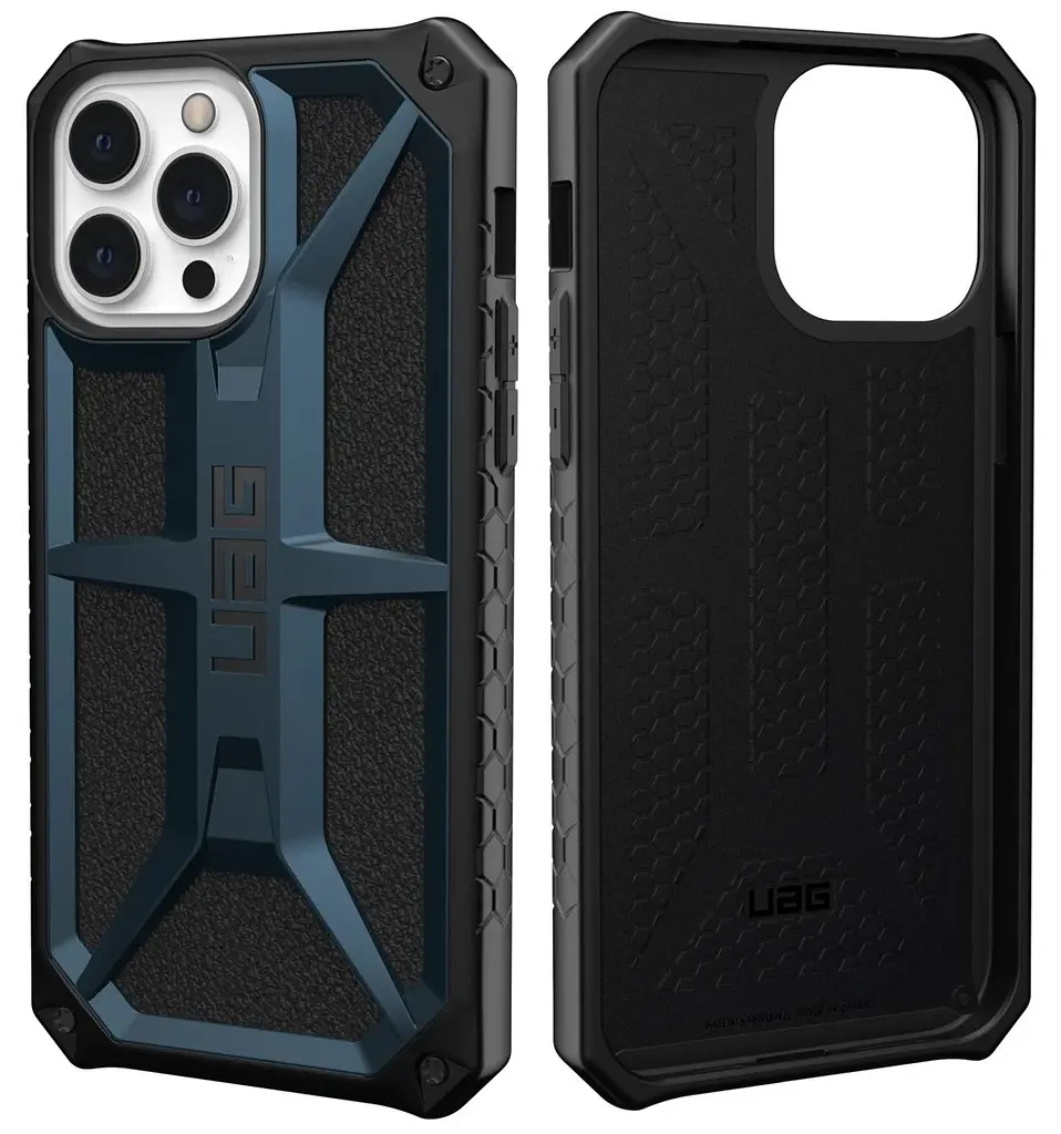 Оригінальний протиударний чохол UAG Monarch для iPhone 13 Pro Mallard (113151115555) - фото 9