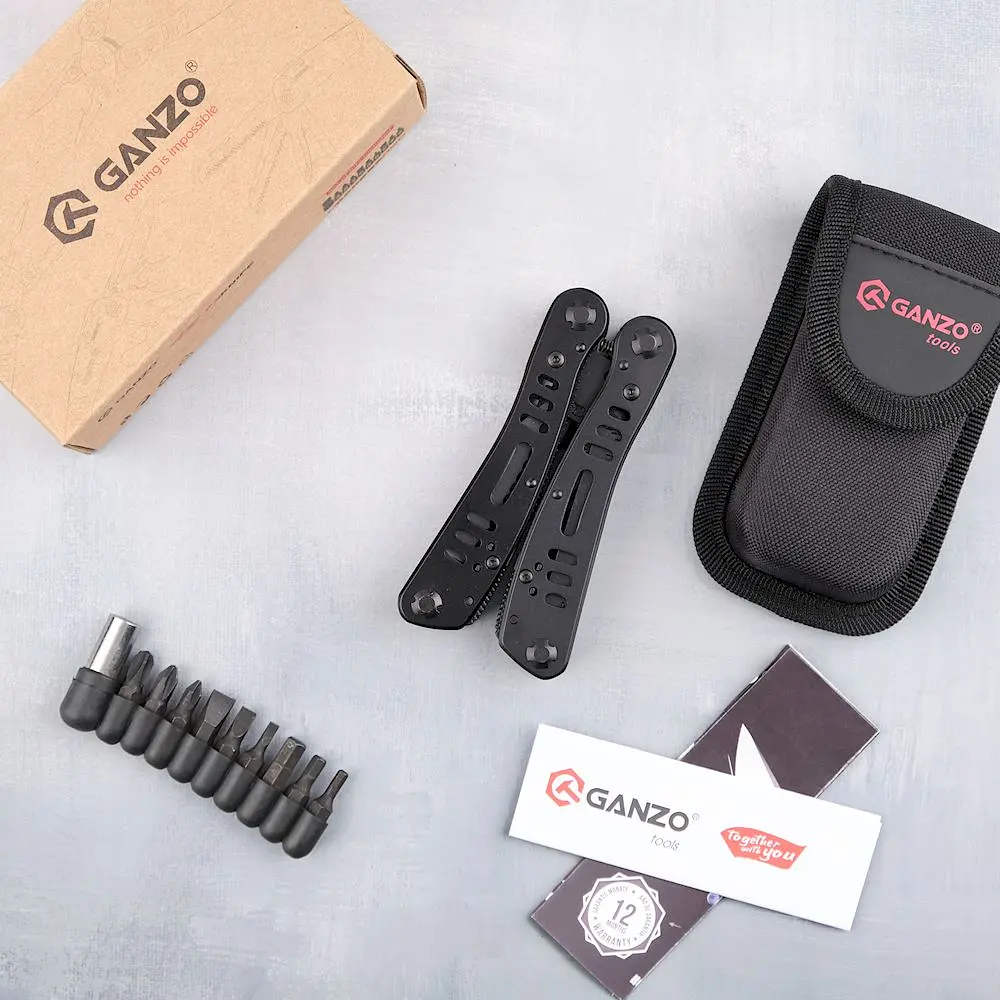 Мультитул Ganzo Multi Tool (G103), Чорний - фото 25
