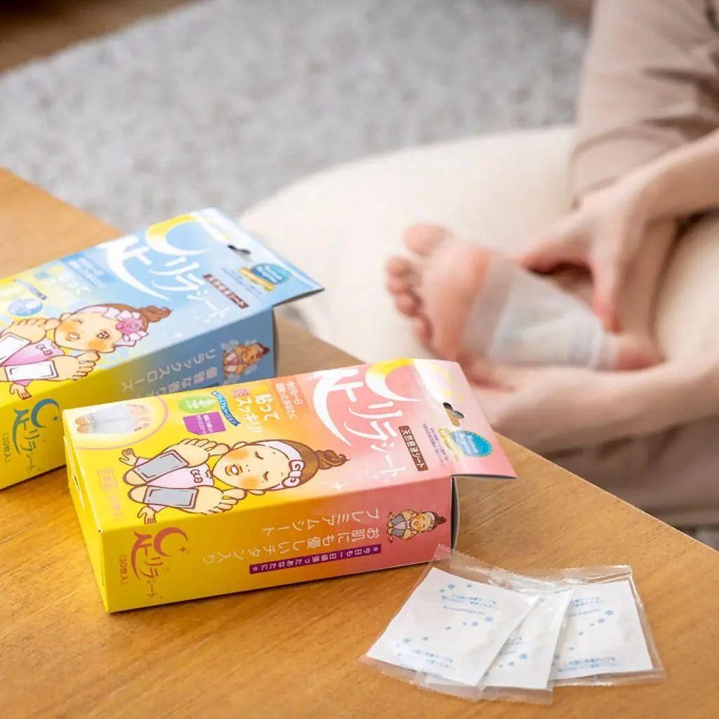 Детокс-пластирі Megumi Foot Relax Sheet Titanium для ніг (титан) 30 шт - фото 2