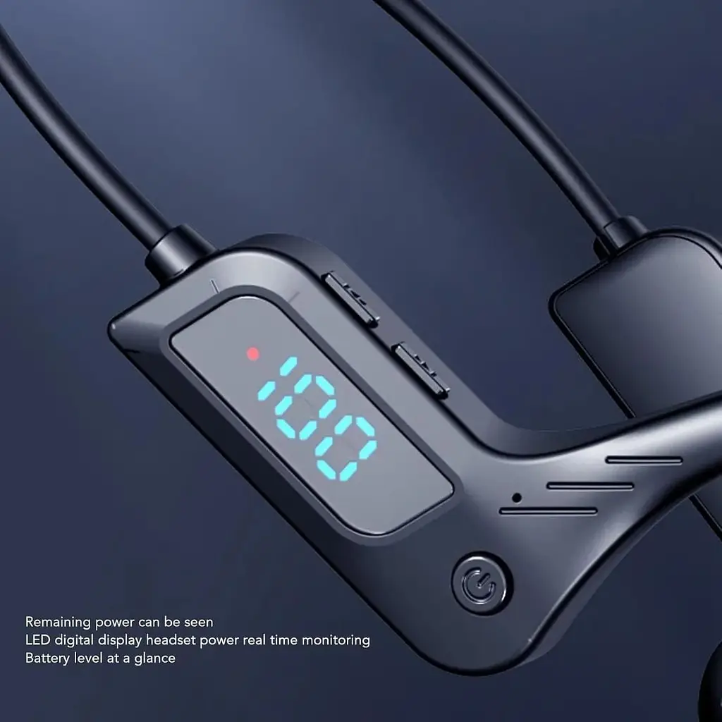 Бездротові навушники X7 з кістковою провідністю Bluetooth 5.3 - фото 5