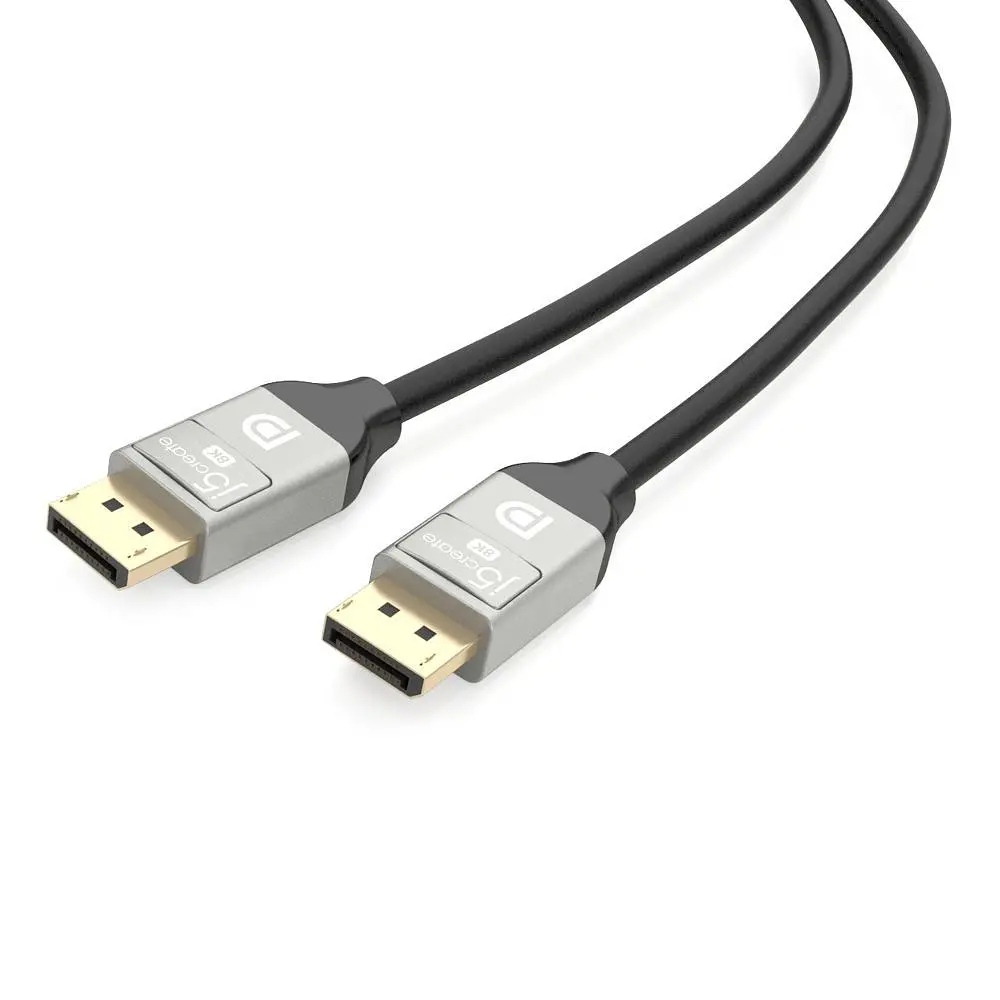 Кабель J5create DisplayPort - DisplayPort, 2м, Black (JDC43-N) - фото 2
