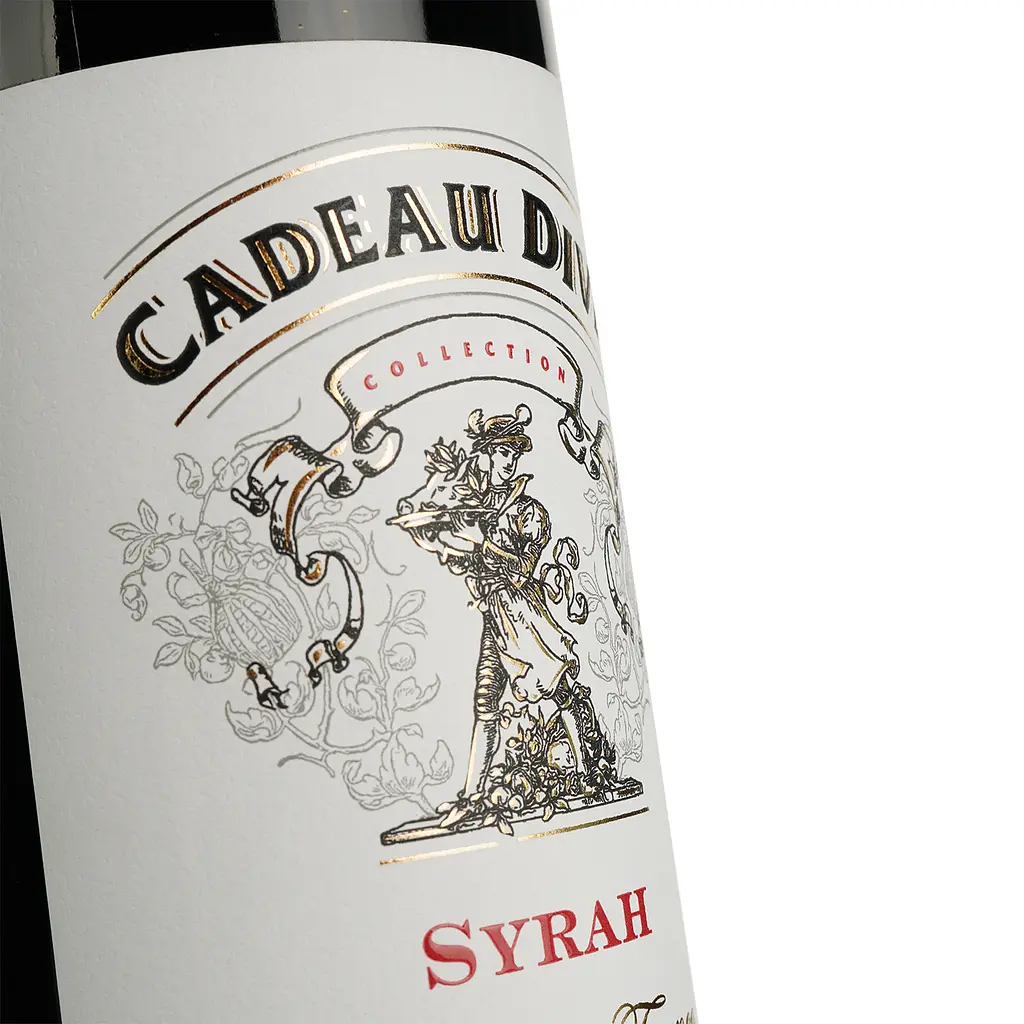 Вино Cadeau Divin Syrah IGP Pays d'Oc красное сухое 0.75 л - фото 3