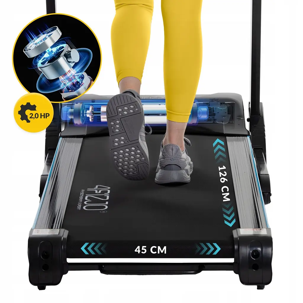 Беговая дорожка 4FIZJO TM Nero (P-5907739319302) - фото 11