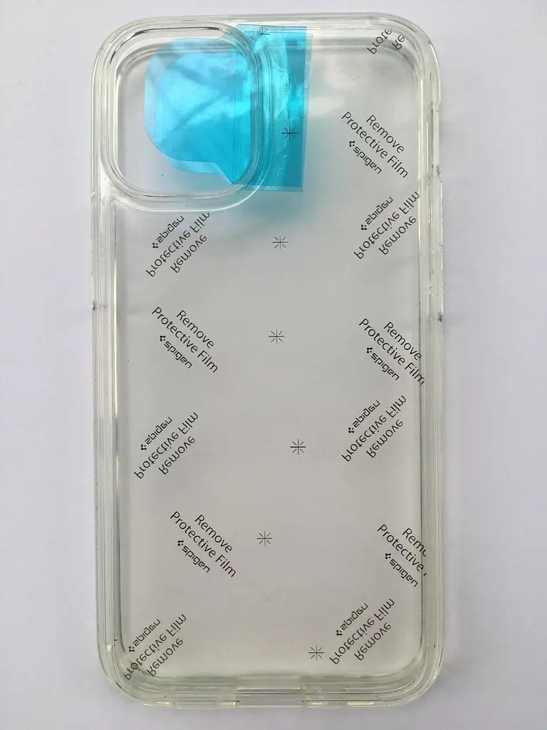 Оригінальний протиударний чохол Spigen Ultra Hybrid для iPhone 12 Mini Crystal Clear (ACS01542) - фото 6