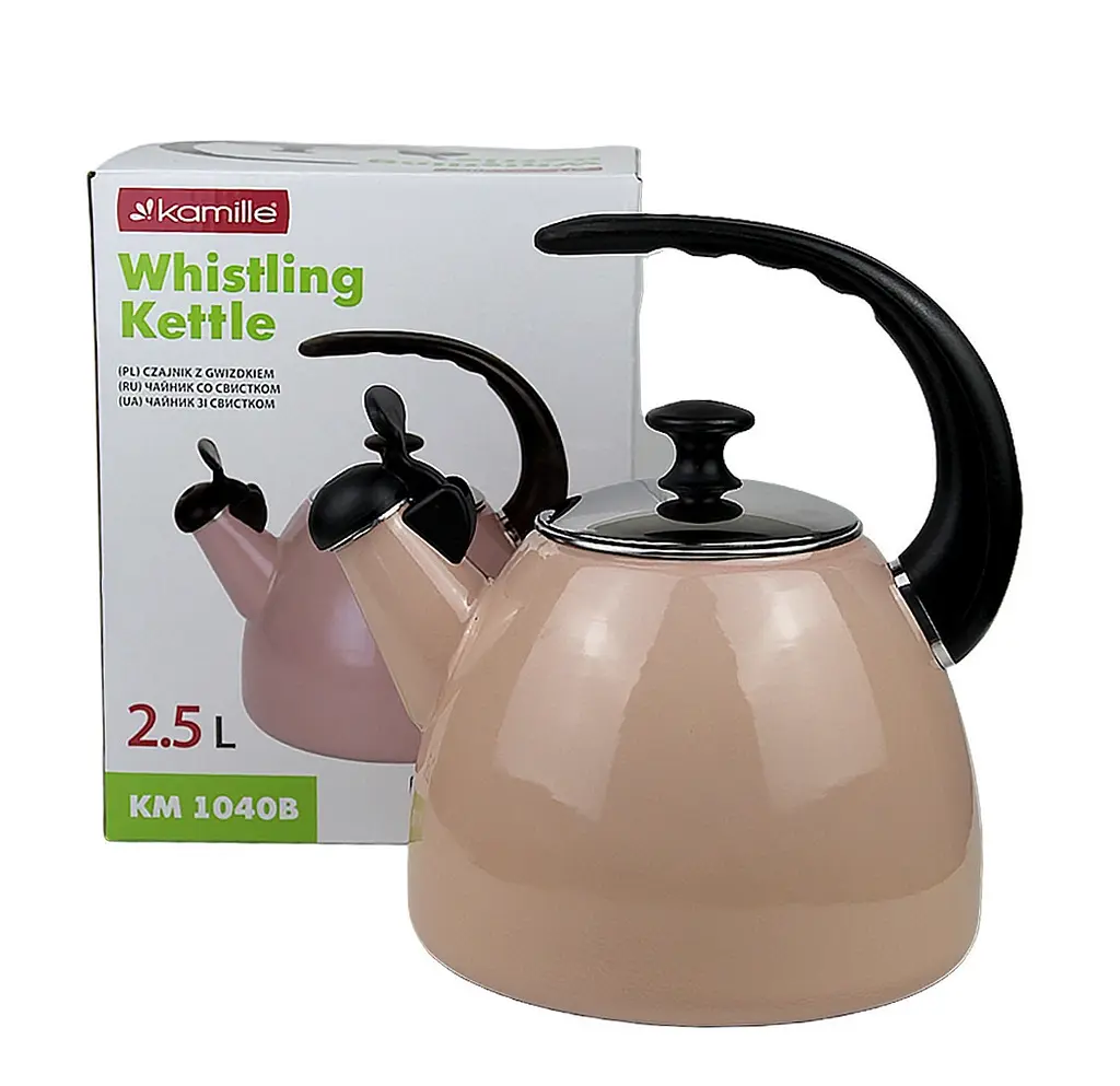 Чайник із свистком Kamille KM-1040B 2,5 л - фото 9