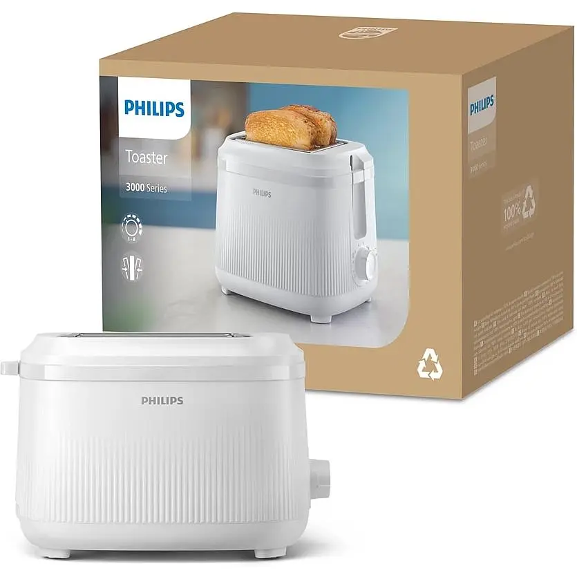 Тостер Philips Series 3000 білий (HD2511/00) - фото 6