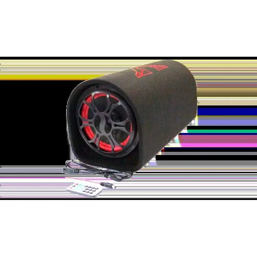 Акустична система ZPX активний сабвуфер бочка 8 см 800W + Bluetooth чорна (ZX 8CM_6043) - фото 5