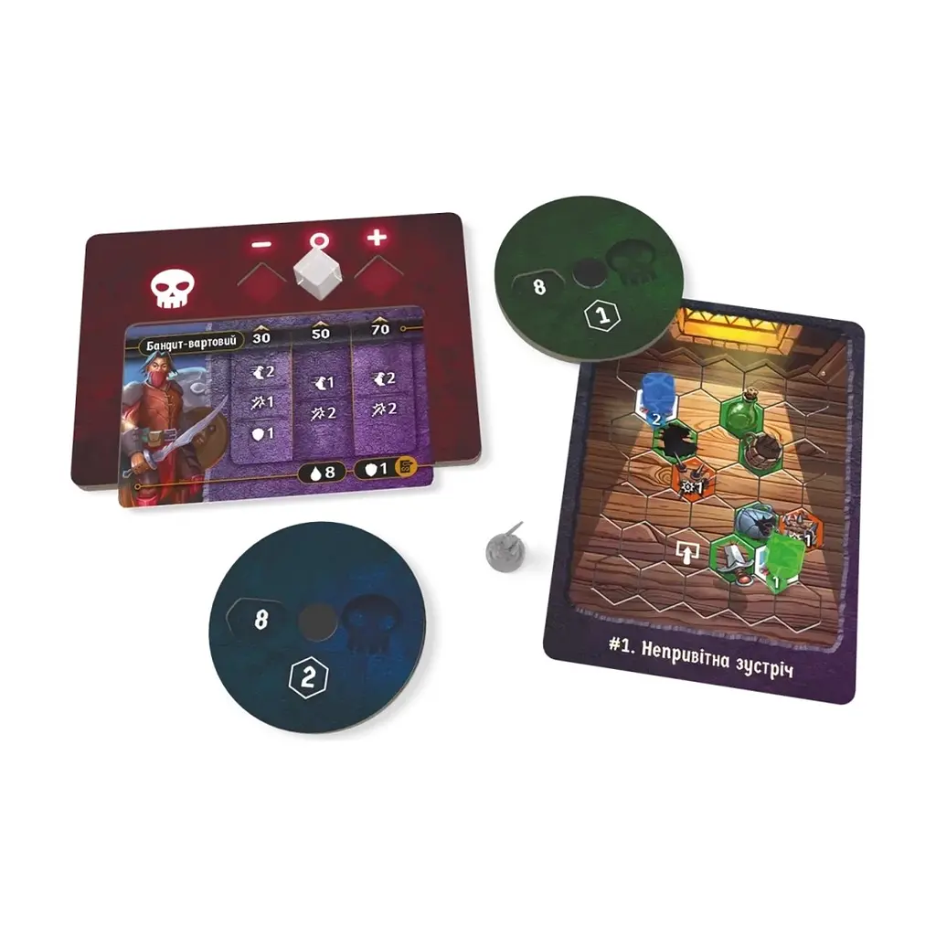 Настільна гра Lord of Boards Темна гавань. Ґудзики та комахи (Gloomhaven: Buttons & Bugs) (укр.) (LOB2501UA) - фото 4