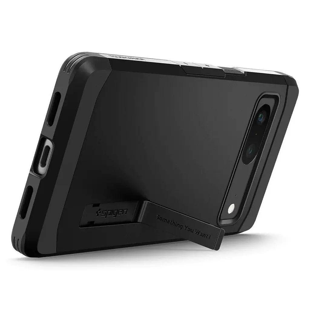 Чохол до мобільного телефона Spigen Tough Armor Google Pixel 7 Black (8809811862546) - фото 5